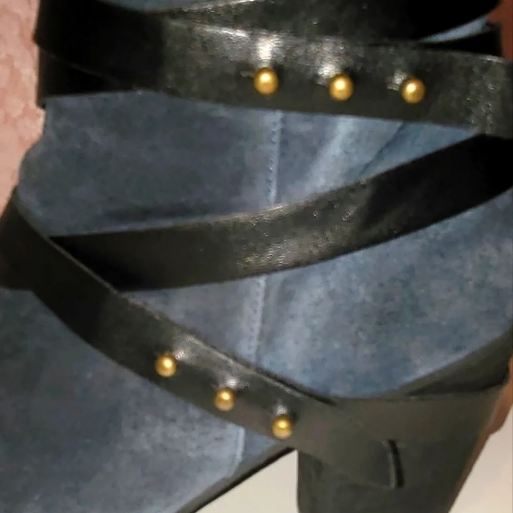 GENUINE Leather Ankle Boots